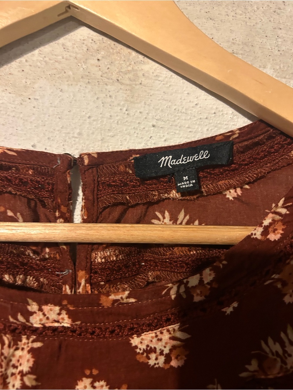 Madewell Ruffle Top - Picture 6 of 9